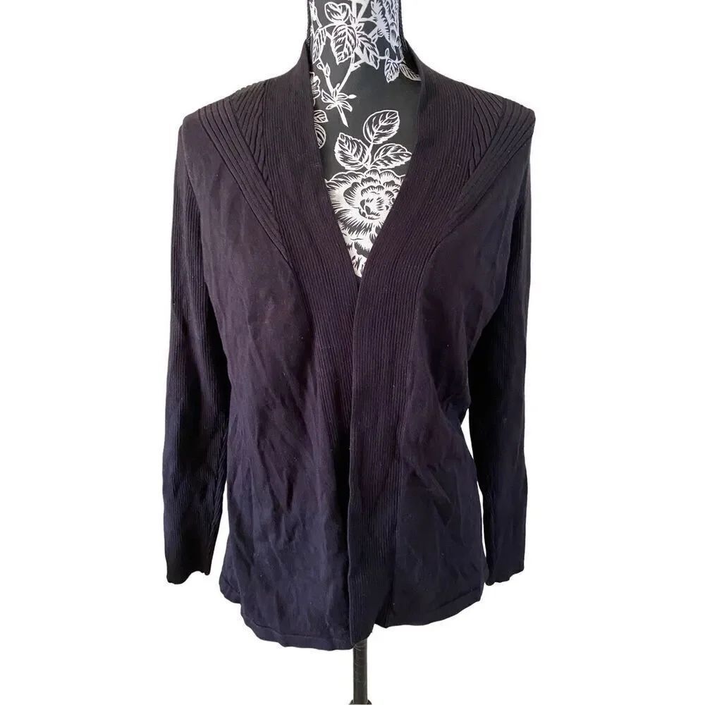 Croft And Barrow Cardigan Sweater Career Workwear Womens